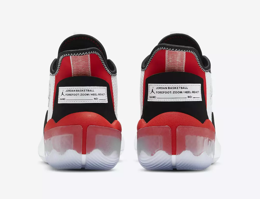 Jordan React Elevation White University Red Black CK6617-100 Data de llançament