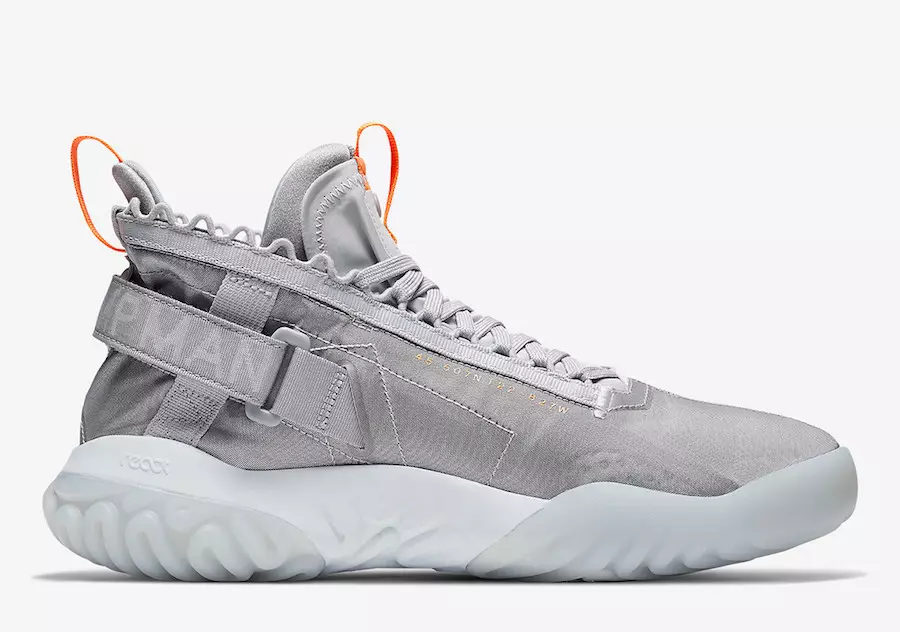 Jordan Proto React Wolf Grey Total Orange BV1654-008 Ngày phát hành