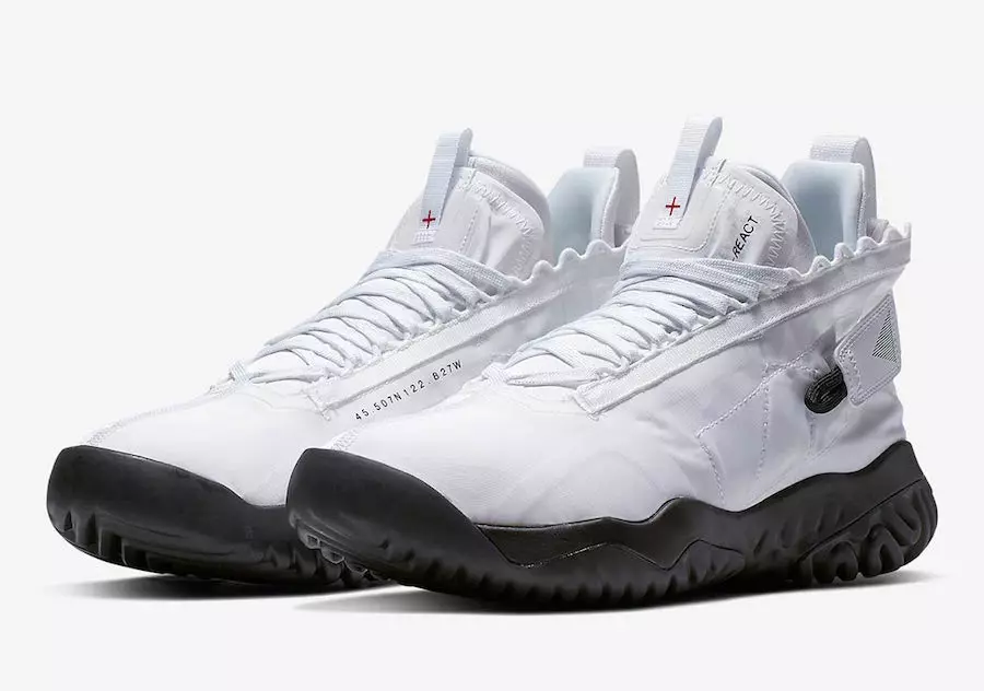 Jordan Proto React White Black BV1654-100 Buraxılış Tarixi