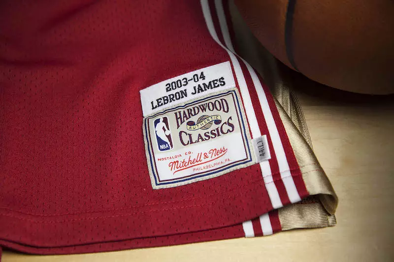 Mitchell & Ness LeBron James Rookie Jersey