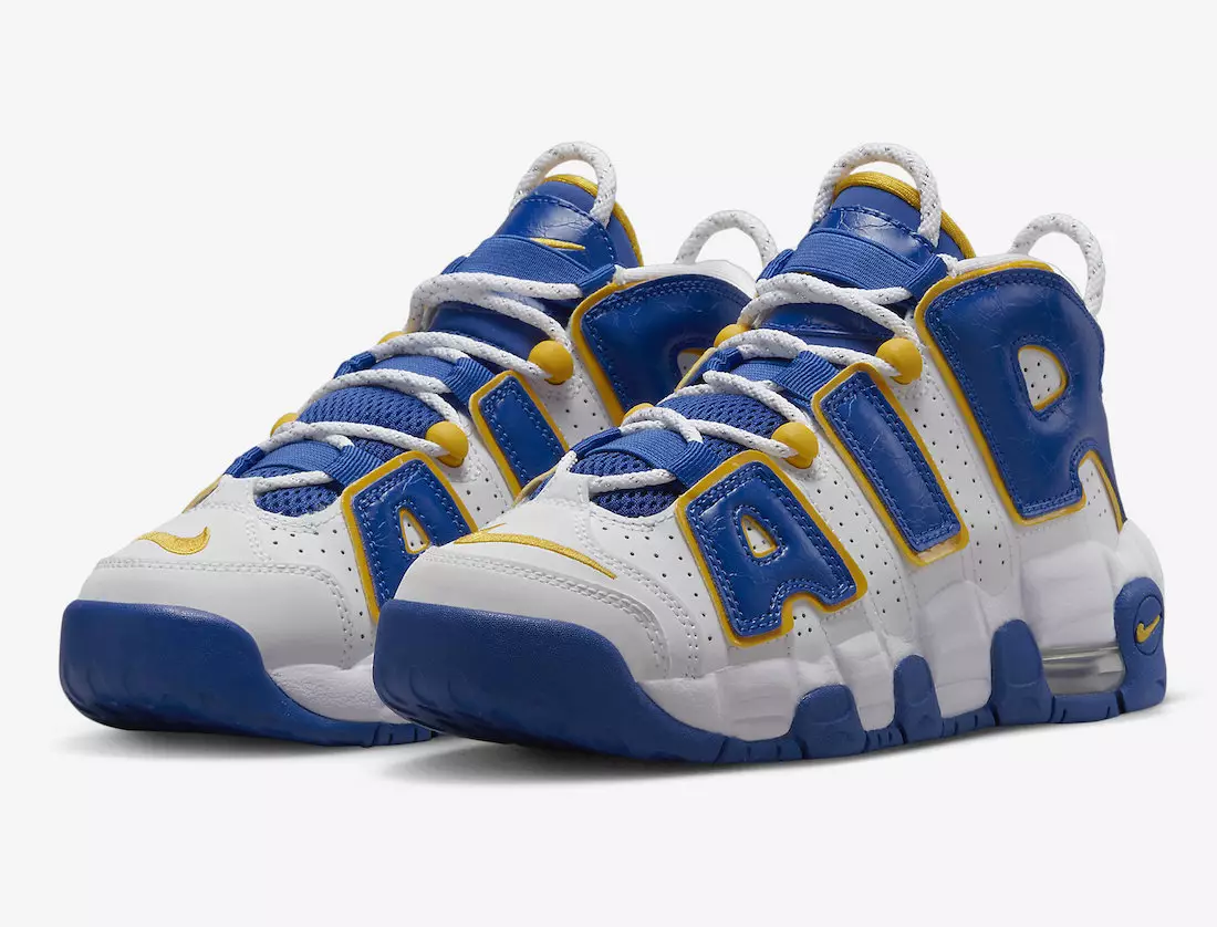 Nike Air More Uptempo GS Голден Стејт DZ2759-141 Датум на издавање