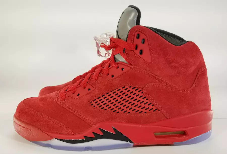 Air Jordan 5 Universiteti Qırmızı Süet