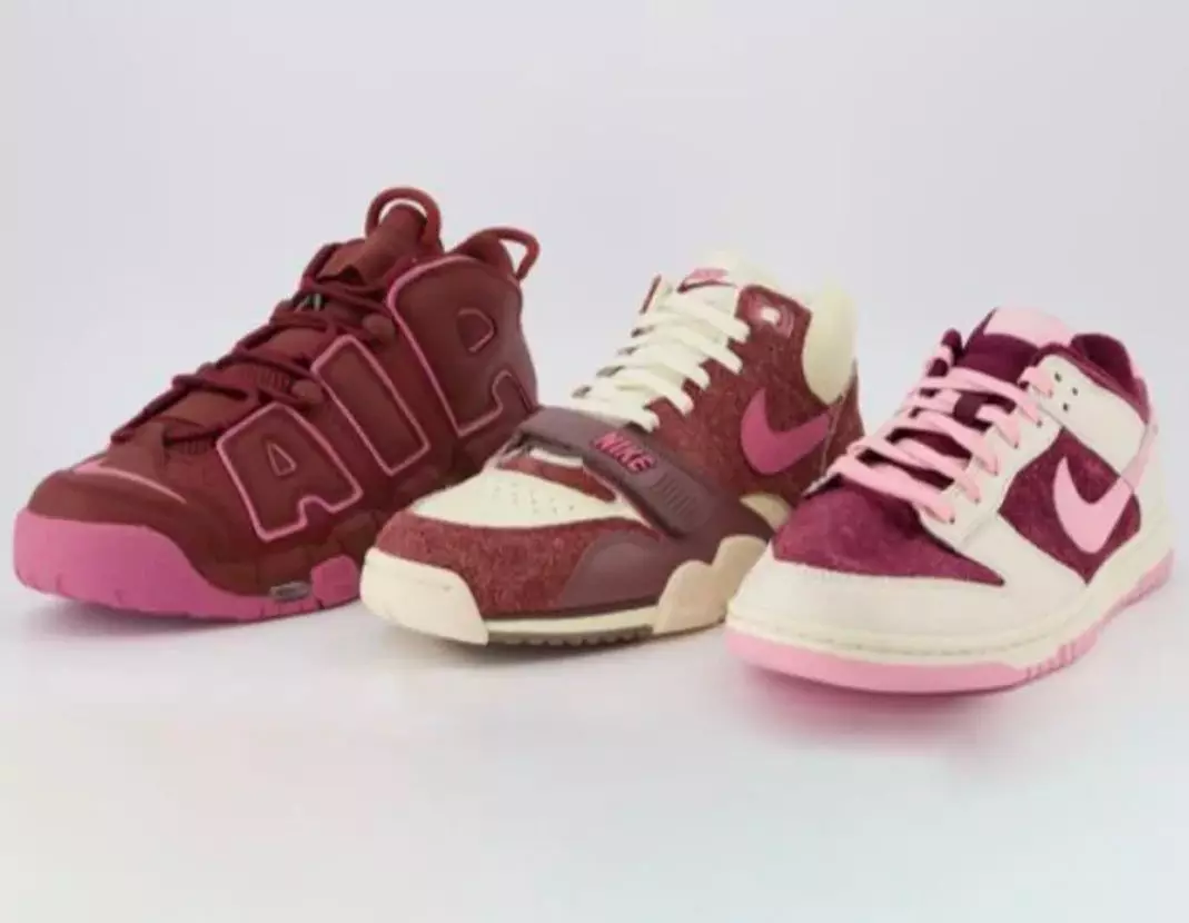 Data de llançament de l'entrenador Nike Dunk Uptempo Dia de Sant Valentí 2023