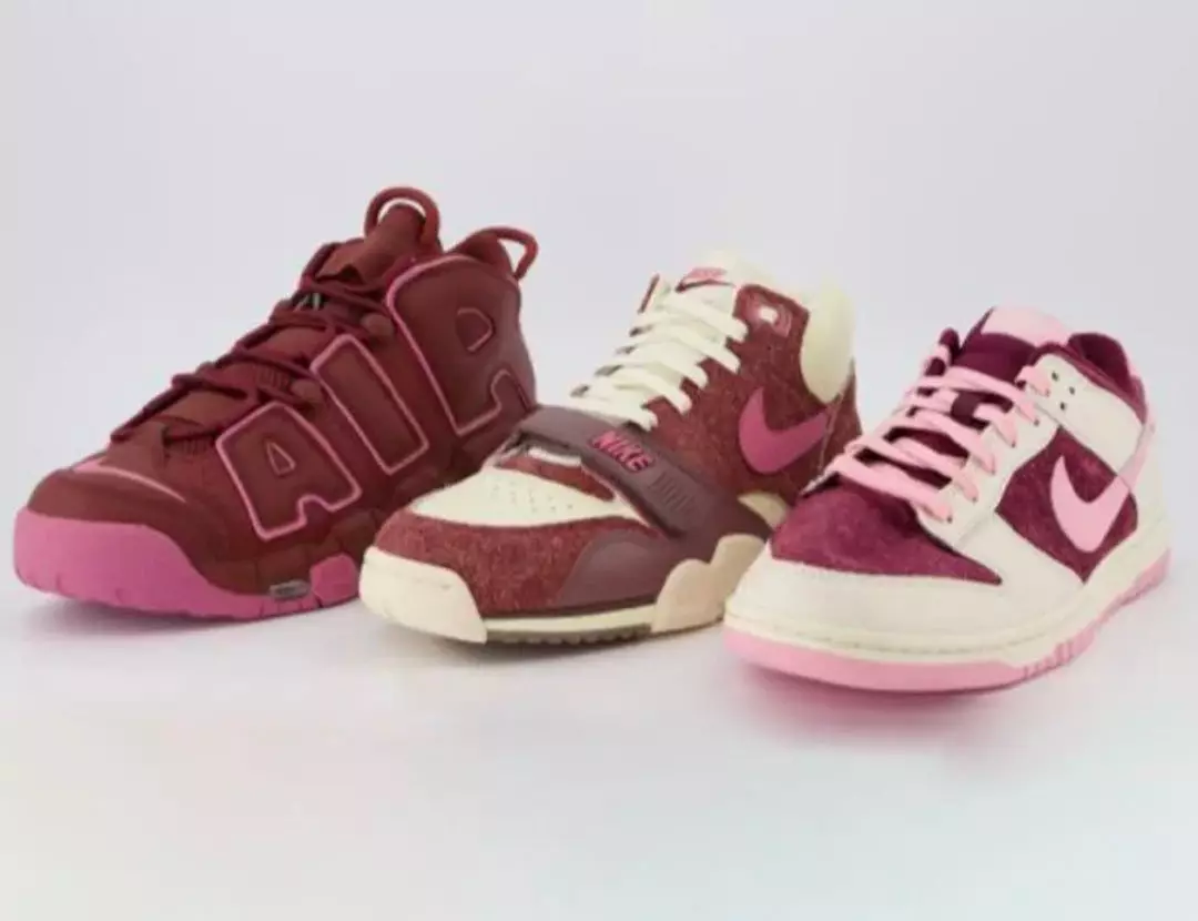 Nike Day Valentines Dunk Low Uptempo Trainer 2023 Dáta Eisiúna