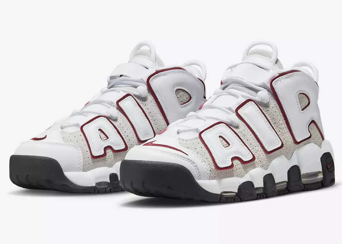 Nike Air Méi Uptempo White Team Red FB1380-100 Release Datum