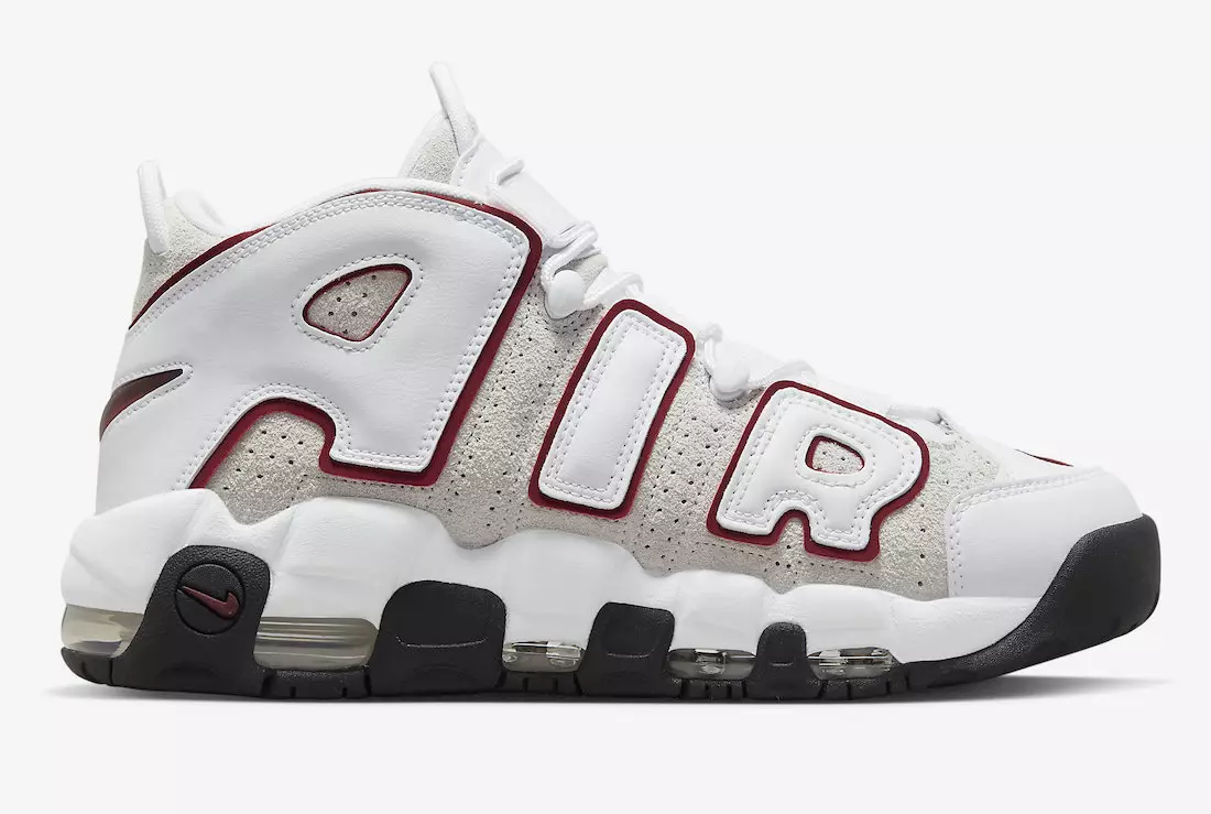 Nike Air Méi Uptempo White Team Red FB1380-100 Release Datum