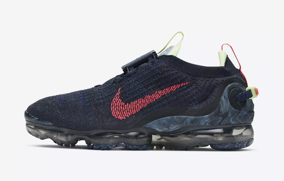 Nike Air VaporMax 2020 Obsidian Siren Red CW1765-400 გამოშვების თარიღი