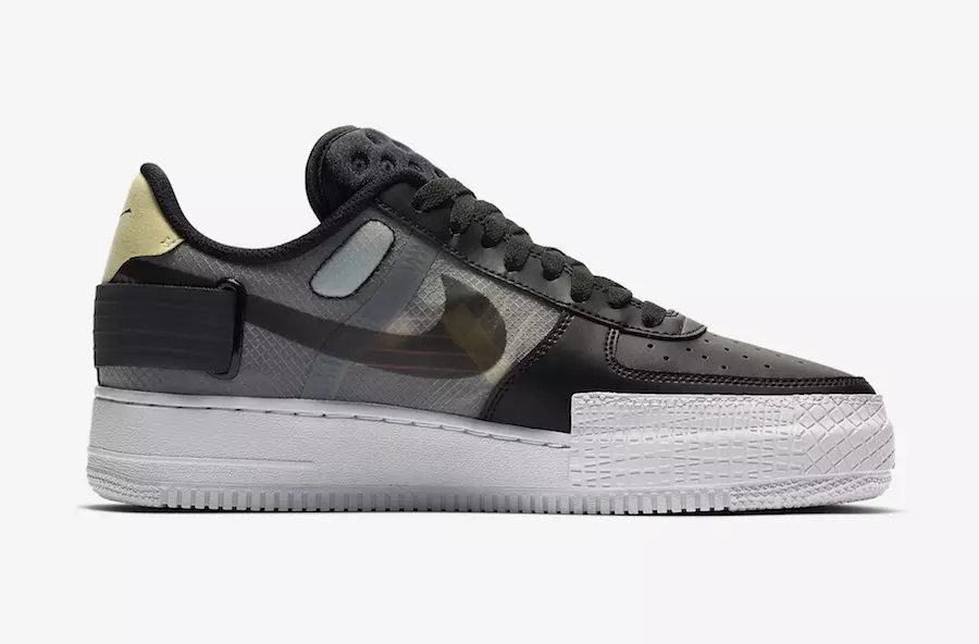 Cineál Nike AF1 Dubh CI0054-001 Dáta Eisiúna