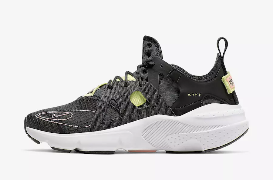 Nike Huarache Type Black Pink Tint BQ5102-001 Data de lançamento