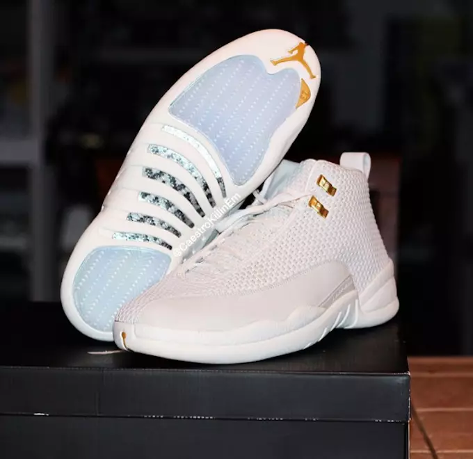 Air Jordan 15LAB12 vàng trắng