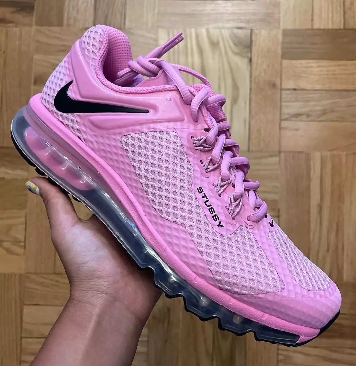 Ngày phát hành Stussy Nike Air Max 2015 Pink DR2601-600