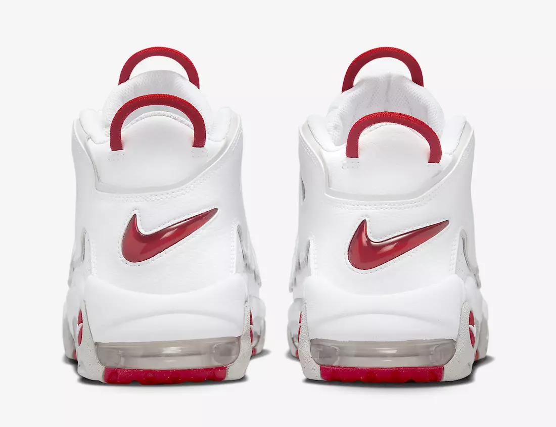 Nike Air More Uptempo Hvit Rød DX8965-100 Utgivelsesdato