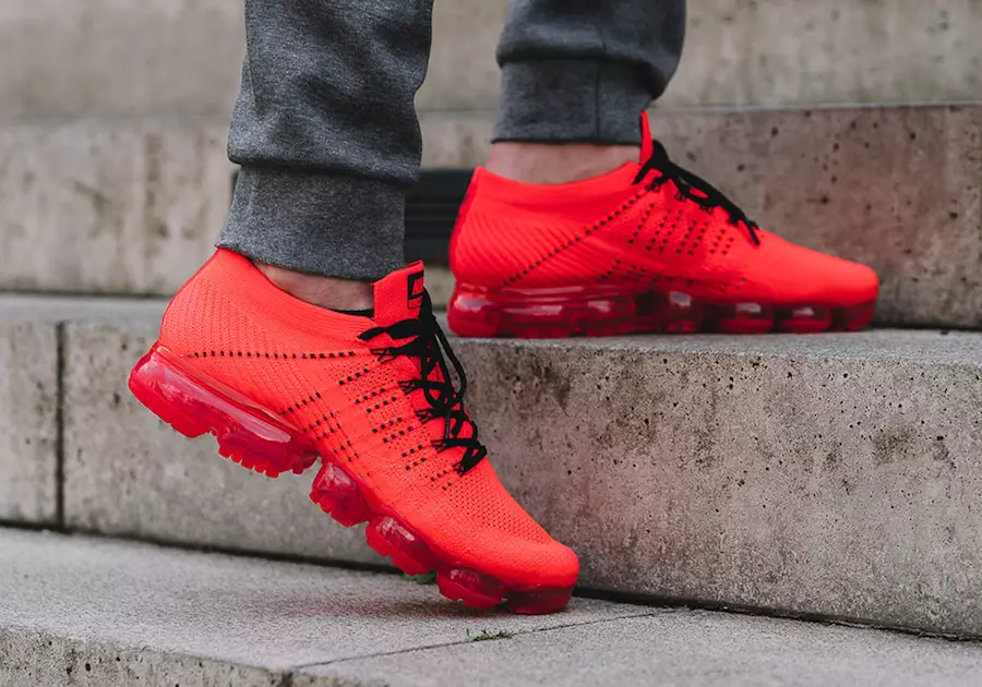 CLOT Nike Air VaporMax Red Flyknit