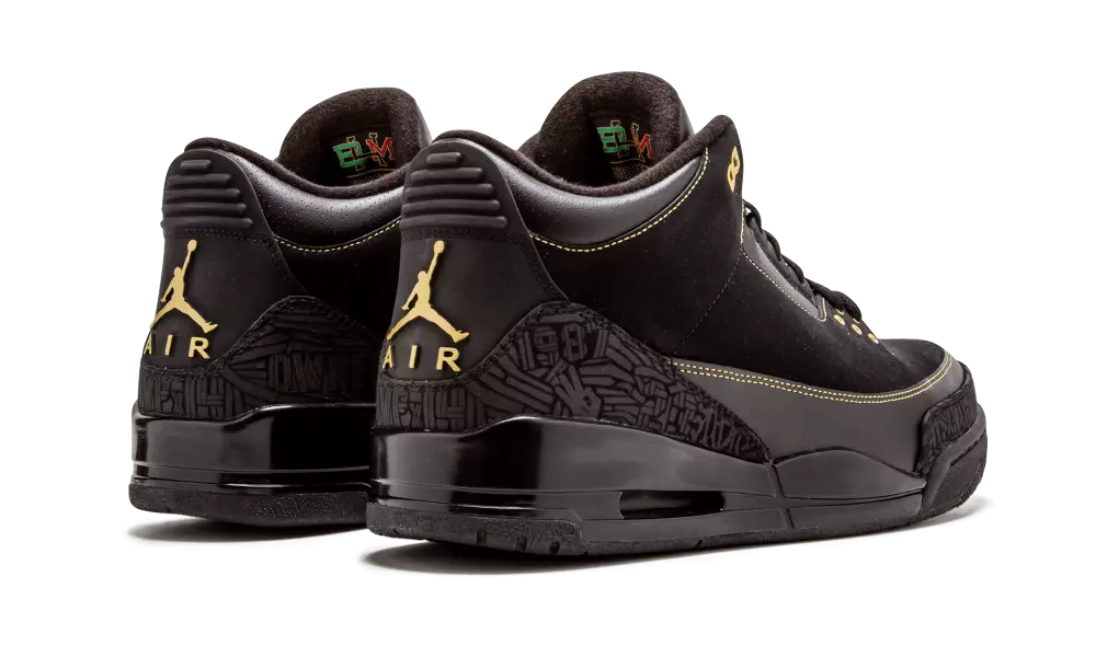 BHM Air Jordan 3 Bulan Sejarah Hitam