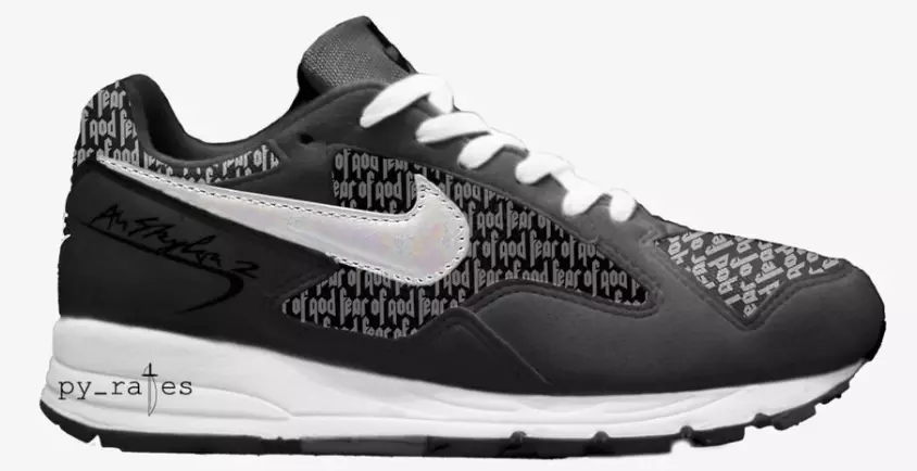 Xudodan qo'rqish Nike Air Skylon 2 Qora Antrasit