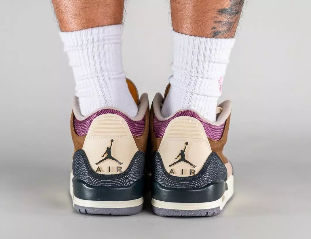 Air Jordan 3 Winterized Archaeo Brown DR8869-200 Data e publikimit në këmbë