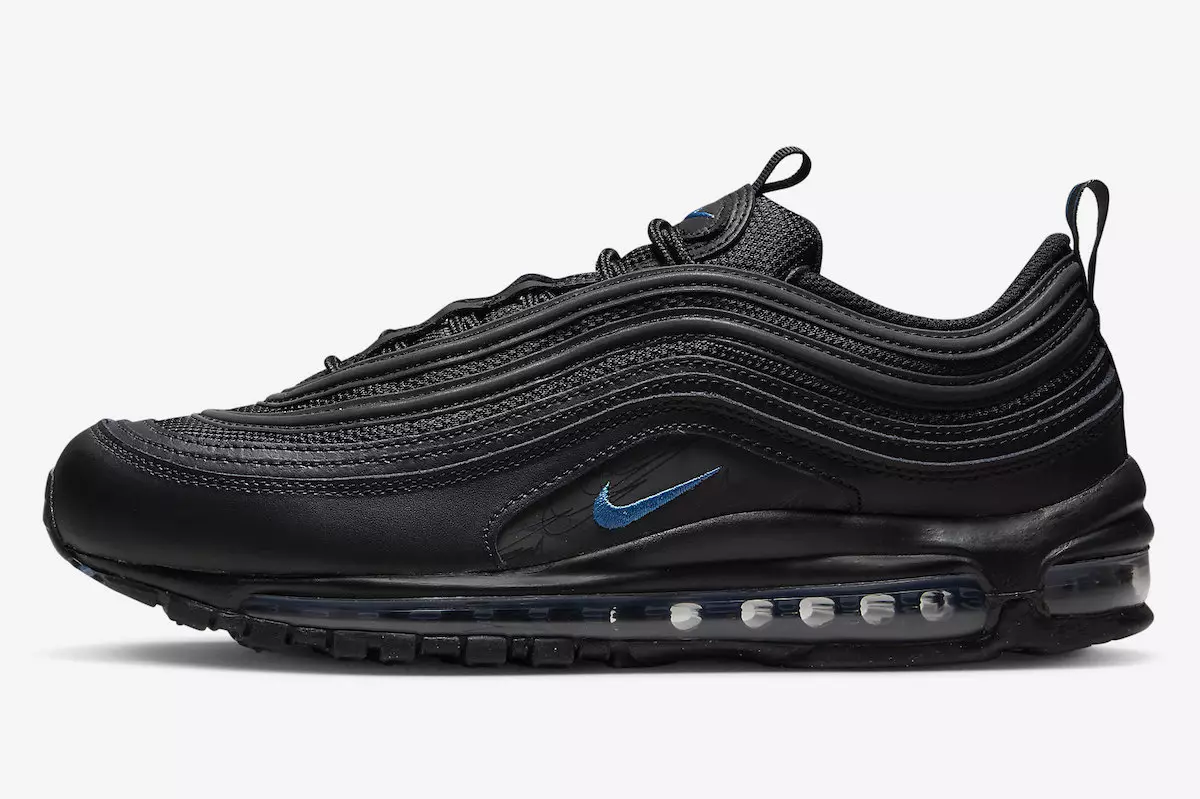 Nike Air Max 97 atstarojošs melns zils DZ4505-001 izlaišanas datums