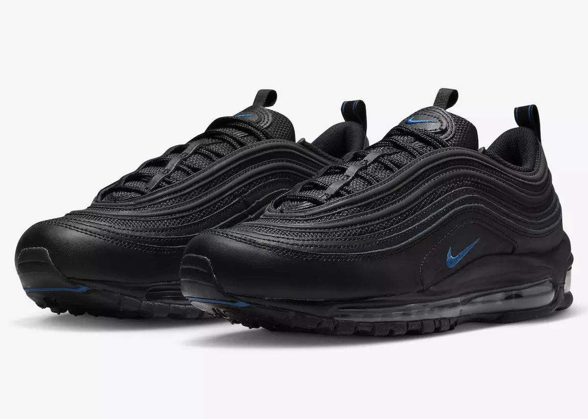 Nike Air Max 97 refletivo preto azul DZ4505-001 Data de lançamento