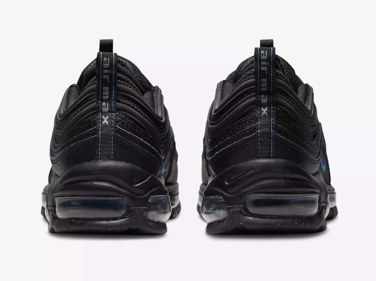 Nike Air Max 97 refletivo preto azul DZ4505-001 Data de lançamento