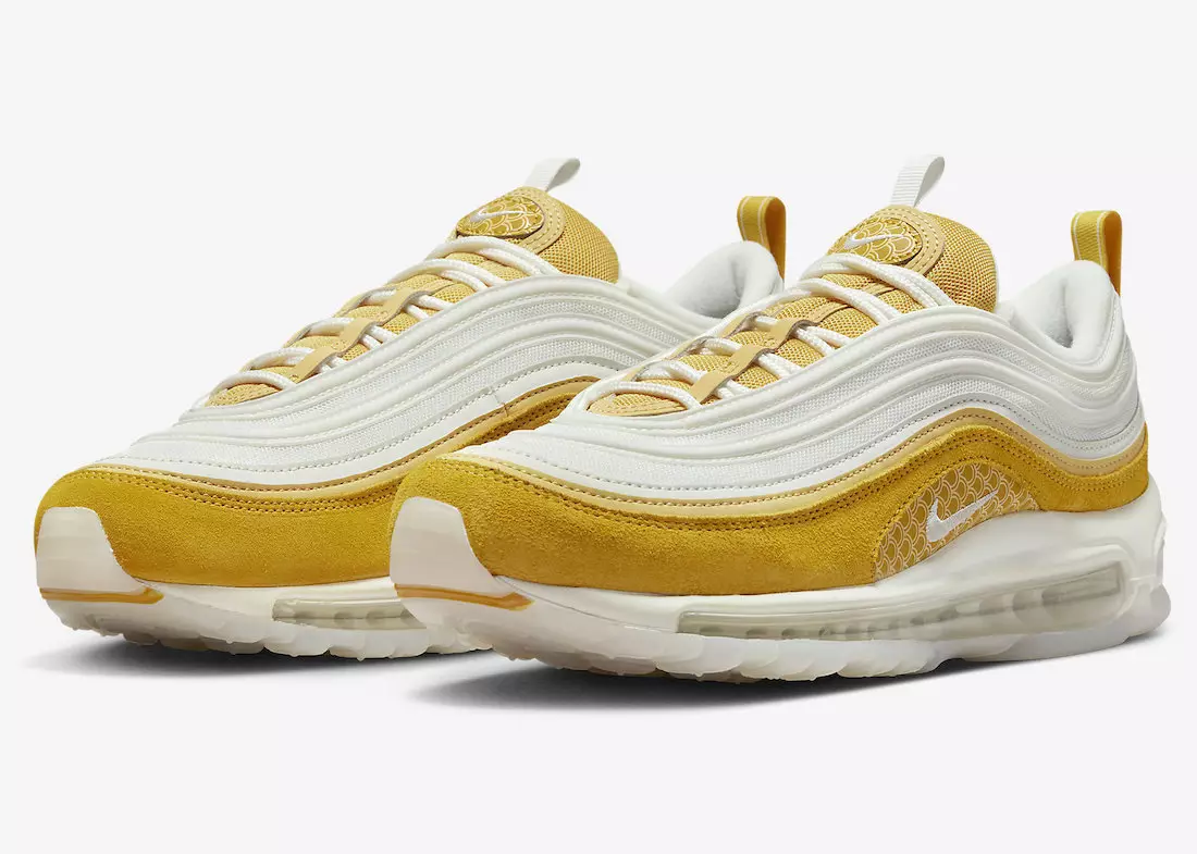 Nike Air Max 97 Imechochewa na Samaki wa Koi