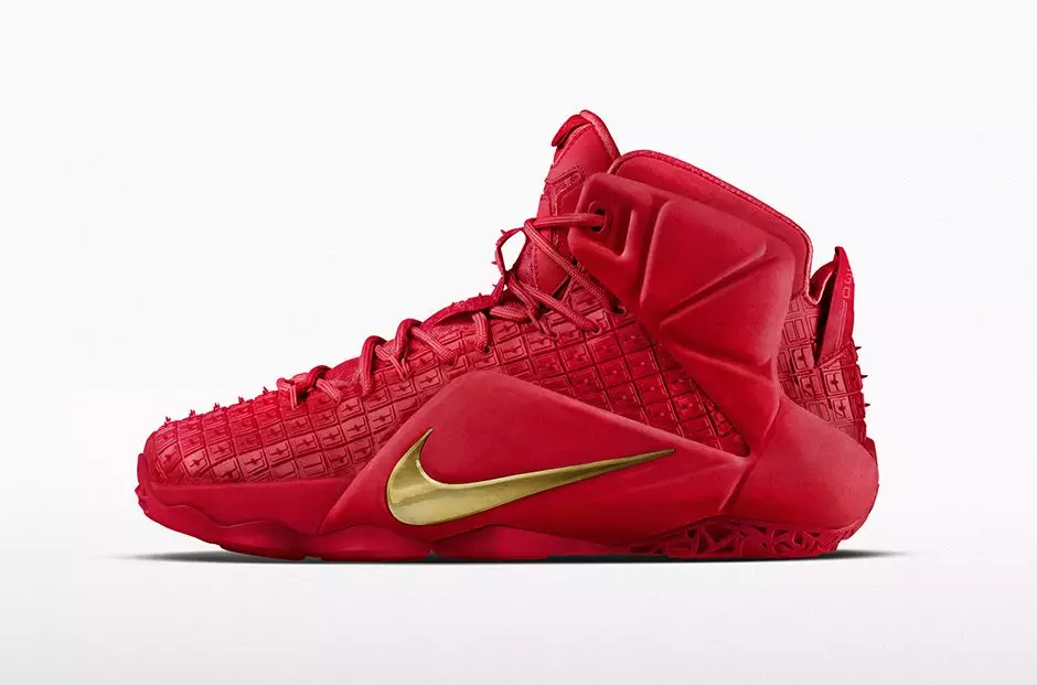 NIKEiD LeBron 12 EXT Gumowe Miasto