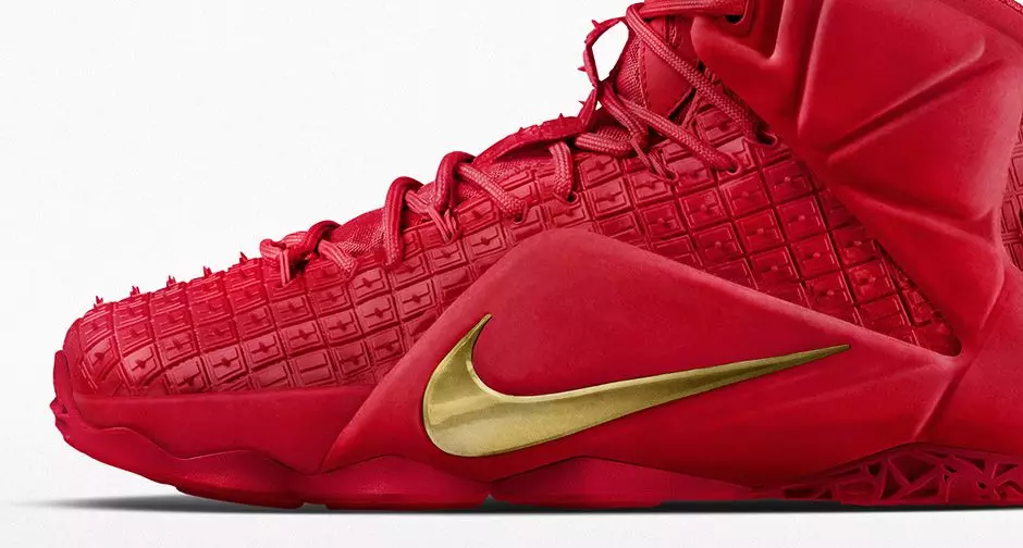 NIKEiD LeBron 12 EXT Gumowe Miasto