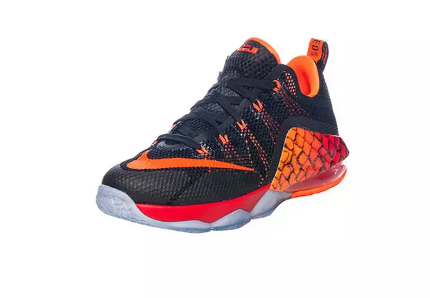 Nike LeBron 12 төмен GS жылан терісі