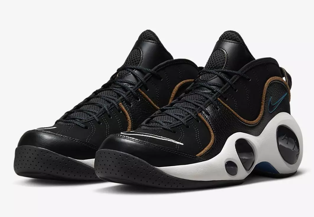 Nike Air Zoom Flight 95 Black Valerian Blue Ale Brown DV6994-001 تاريخ الإصدار