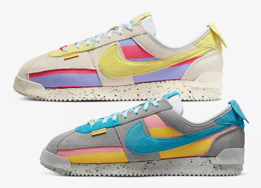 Union Nike Cortez Lemon Frost Light Smoke Grey Data lansării