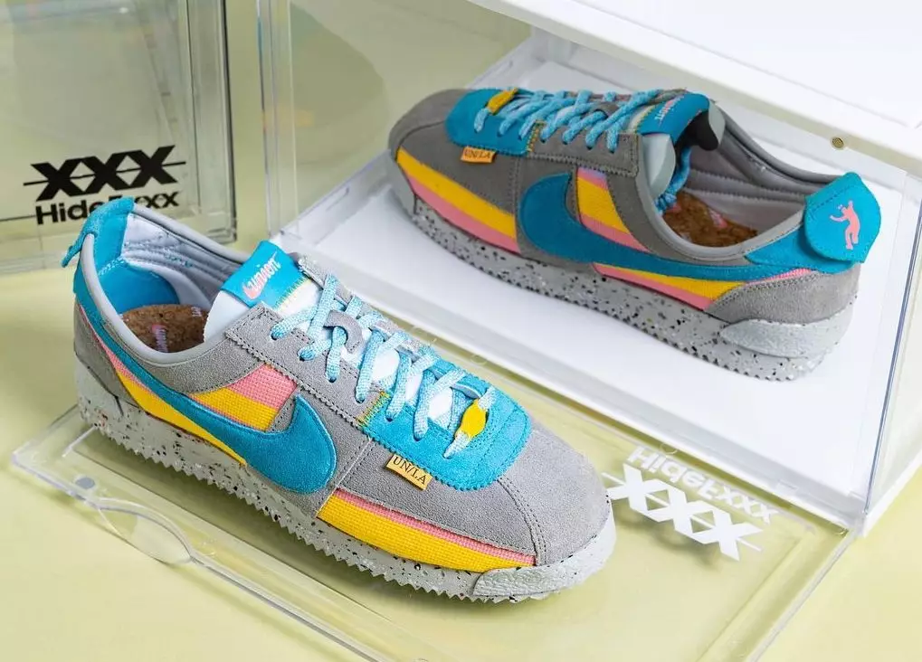 Union Nike Cortez Grey Blue DR1413-002 Data e publikimit