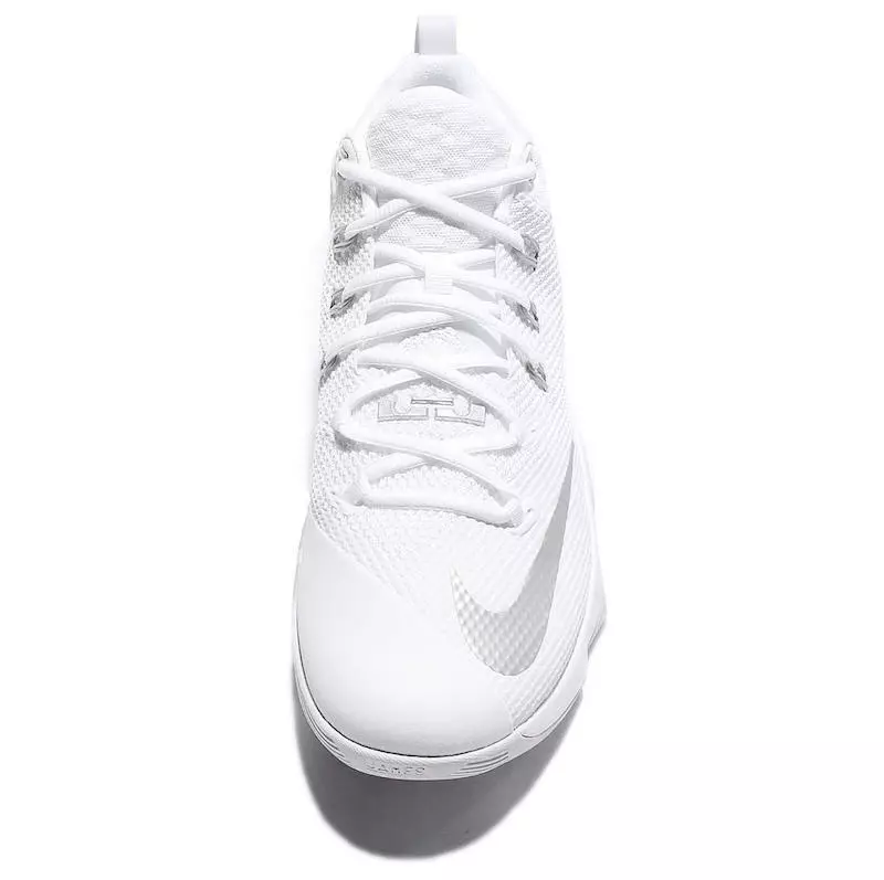 Nike LeBron Ambassador 9 Preto Branco Prateado