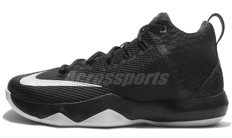 Nike LeBron Ambassador 9 Black White Silver