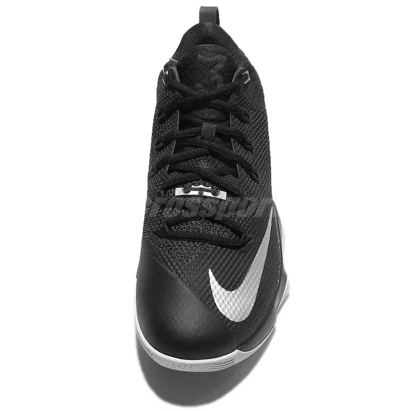 Nike LeBron Ambassador 9 შავი თეთრი ვერცხლი