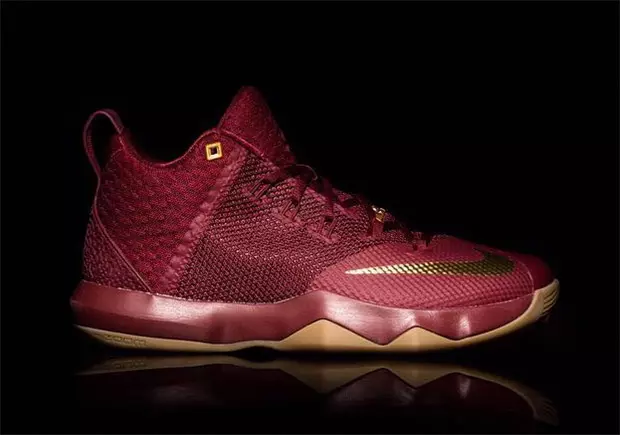 Nike Ambassador 9 Wine Red Gold Gum