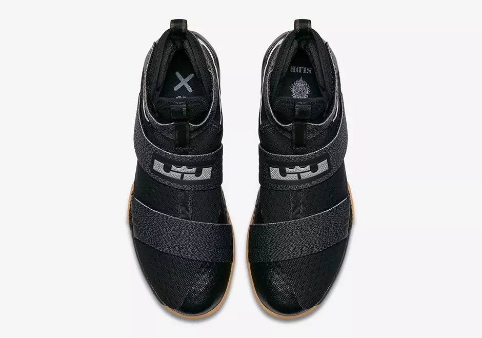 Nike Zoom LeBron Soldier 10 Black Gum Berusaha untuk Kehebatan