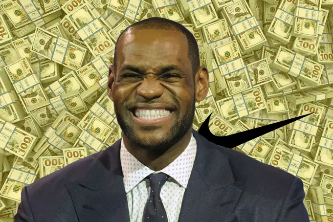 Communautéit Ëmfro: Nike Milliarden Dollar Kontrakt fir LeBron James ze vill? 25242_1