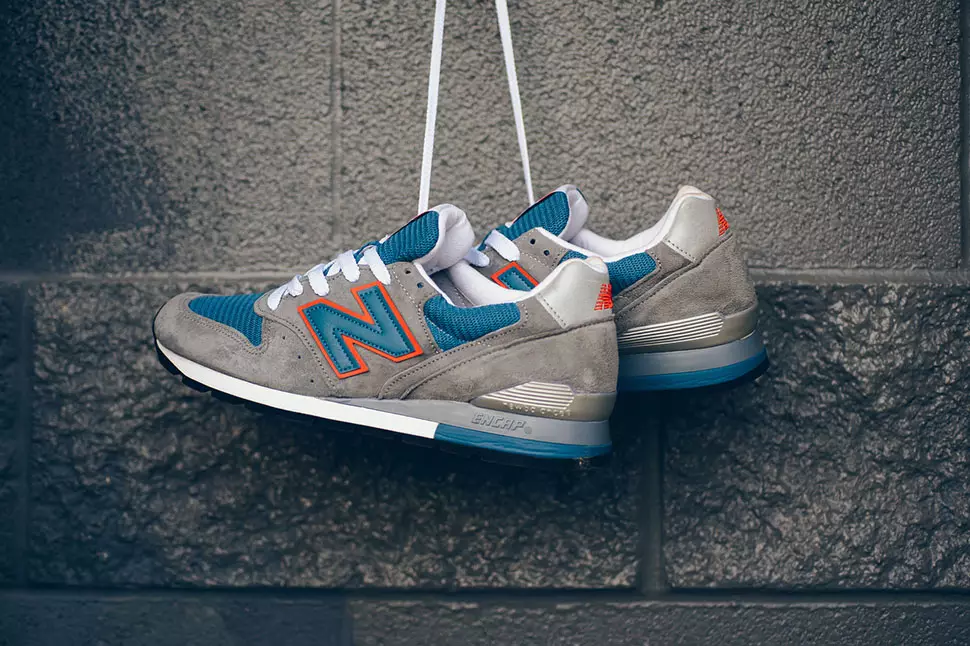 New Balance 996 ретро шаңғы көк күлі