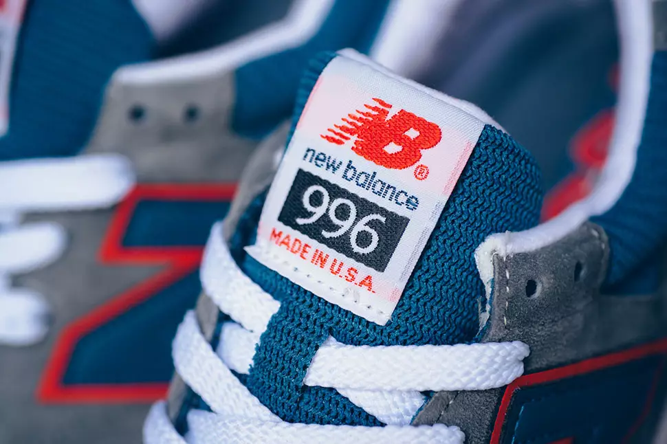 New Balance 996 Retro Ski Ashes Blue