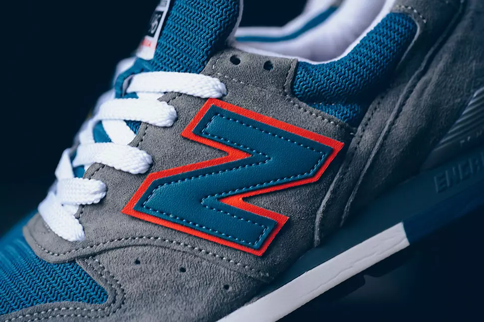 New Balance 996 Retro Esquí Azul Cenizas