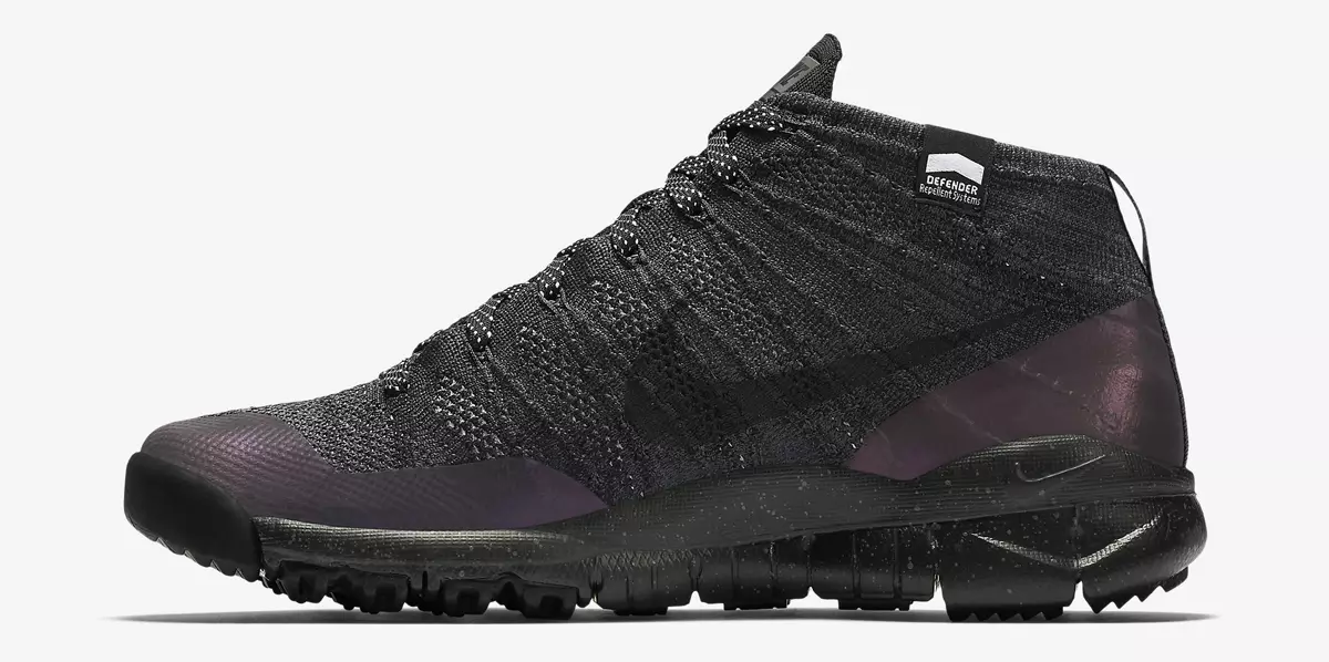 Nike Flyknit Chukka FSB שחור אנתרציט