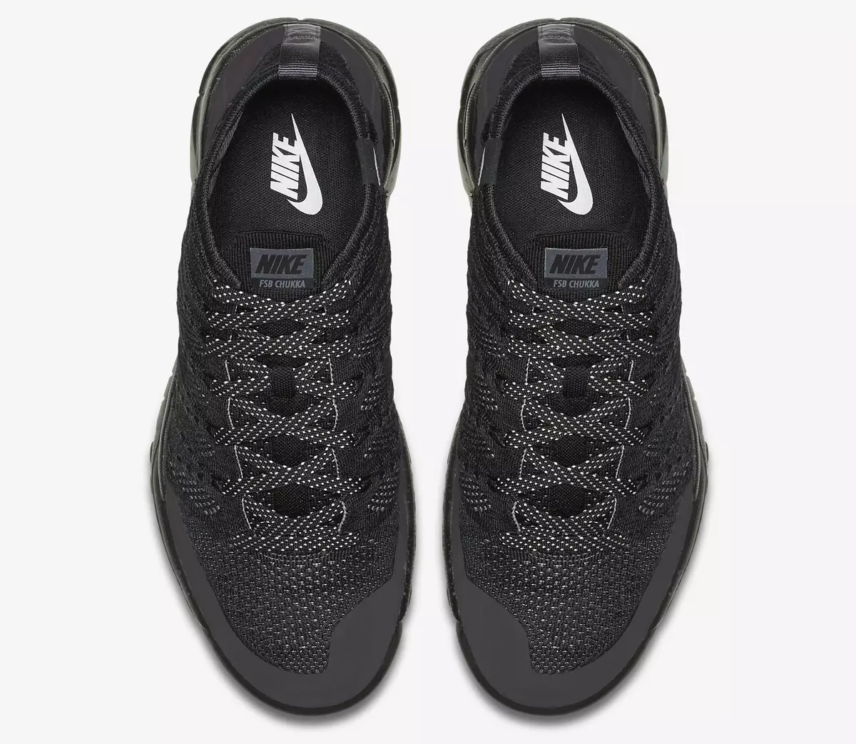 Nike Flyknit тренер Chukka FSB Black Anthracite