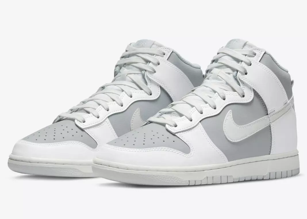 Nike Dunk High Grey White DJ6189-100 ဖြန့်ချိသည့်ရက်စွဲ