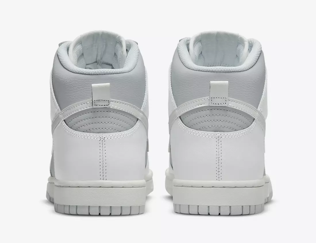 Nike Dunk High Grey White DJ6189-100 Датум на издавање