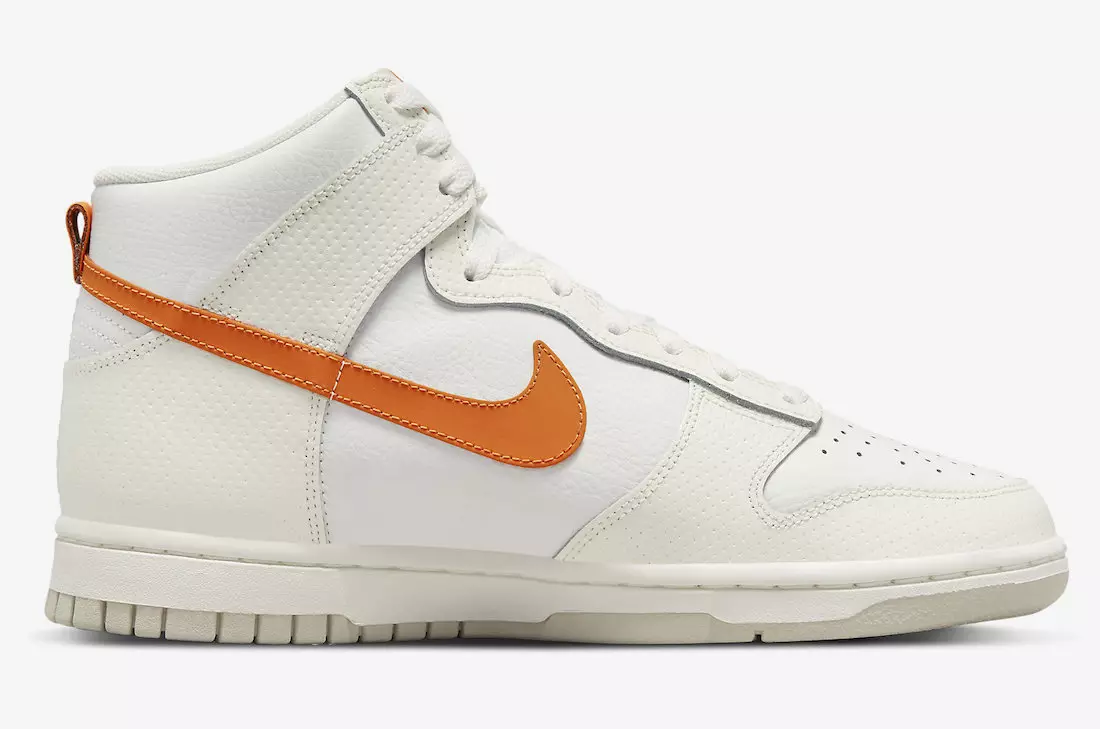 Nike Dunk High White Orange DV6986-100 תאריך יציאה