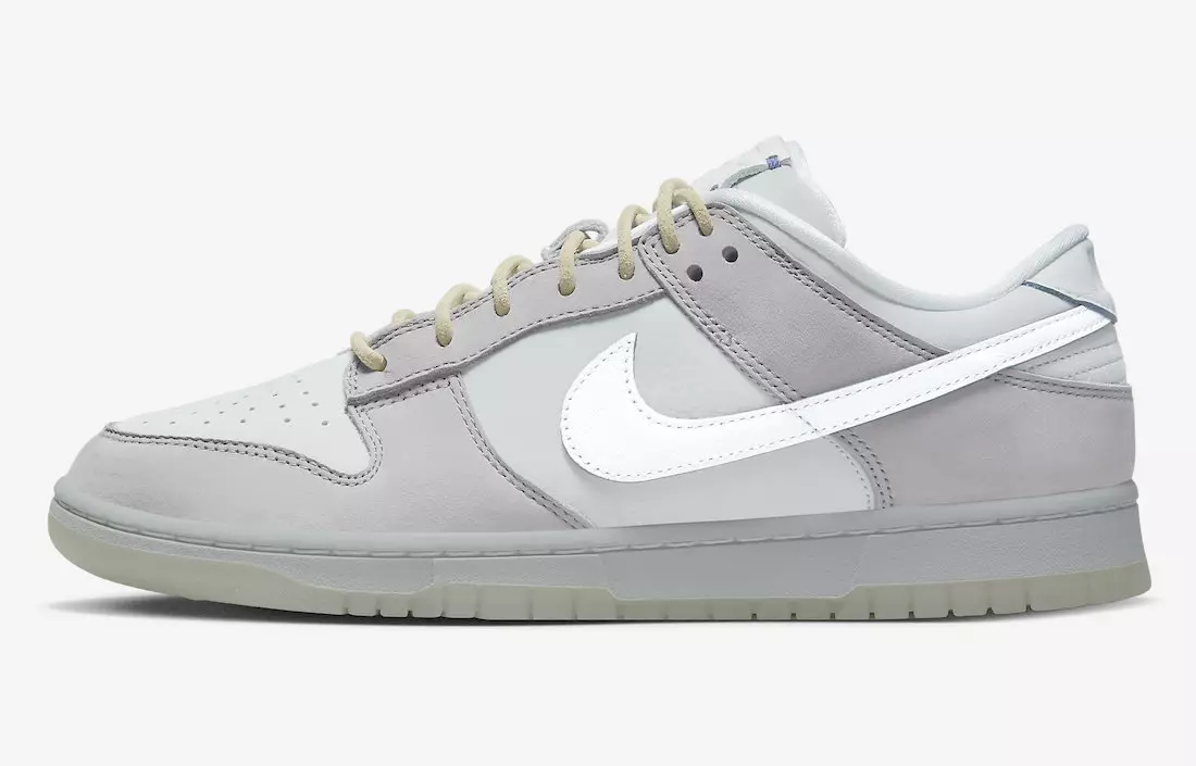 تاريخ الإصدار Nike Dunk Low Premium Grey White DX3722-001