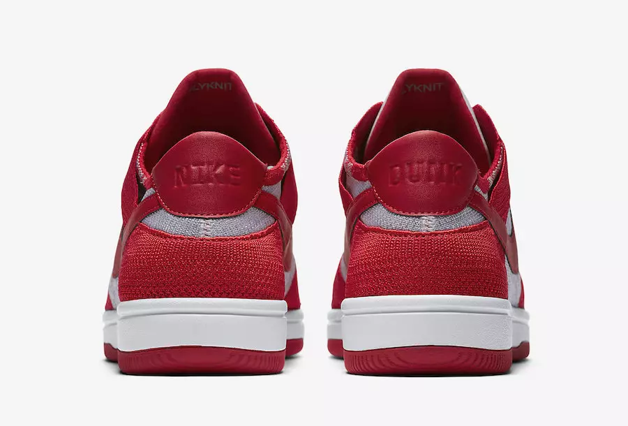 Nike Dunk Low Flyknit Université Rouge Loup Gris 917746-600