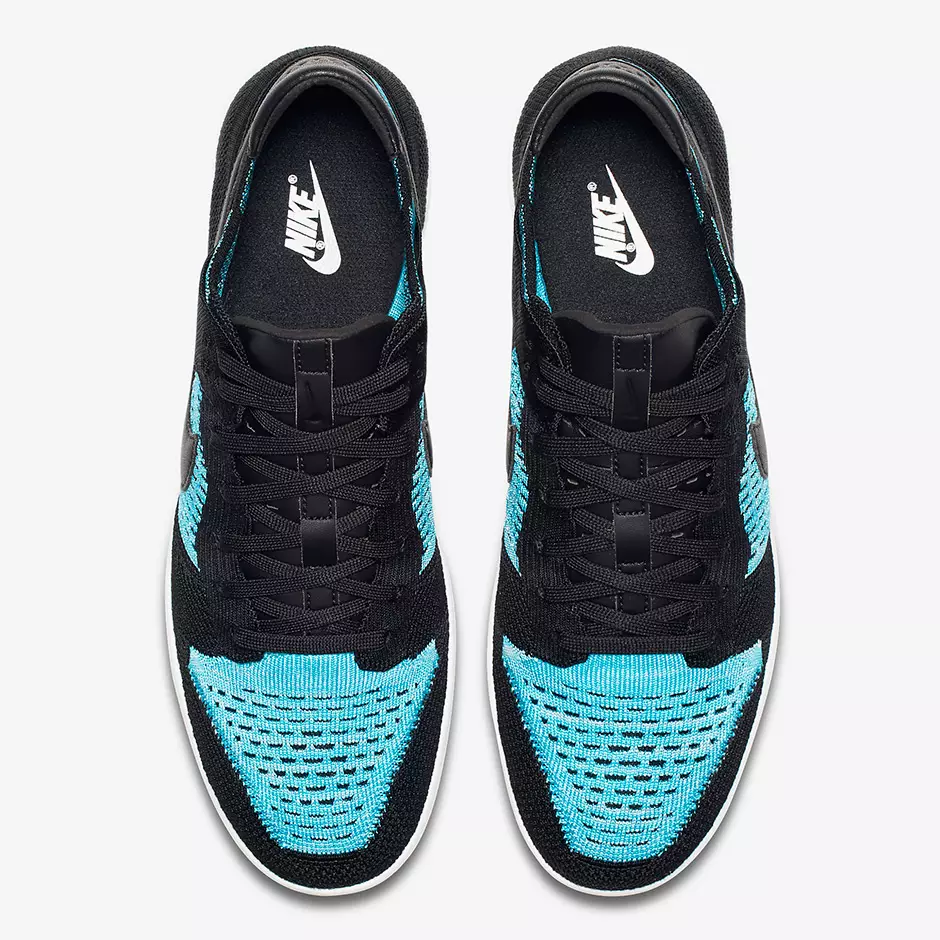 Nike Dunk Low Flyknit Chlore Bleu 917746-001