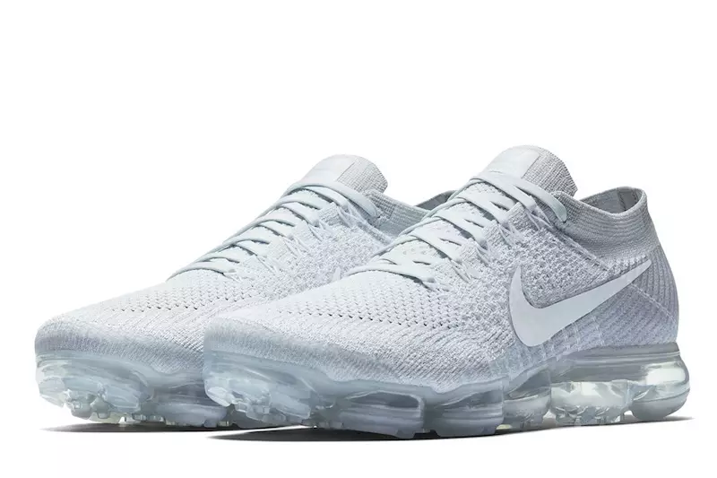 Nike VaporMax чистая платина