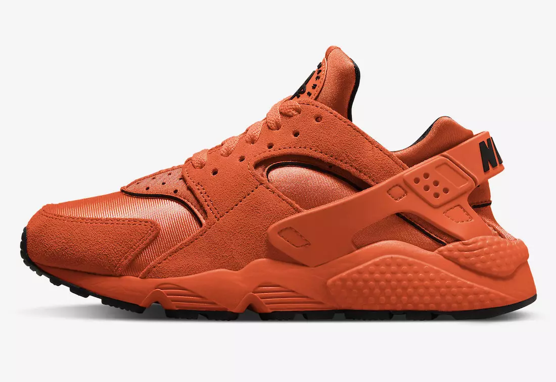 Дата на издаване на Nike Air Huarache Orange Black DQ8589-800