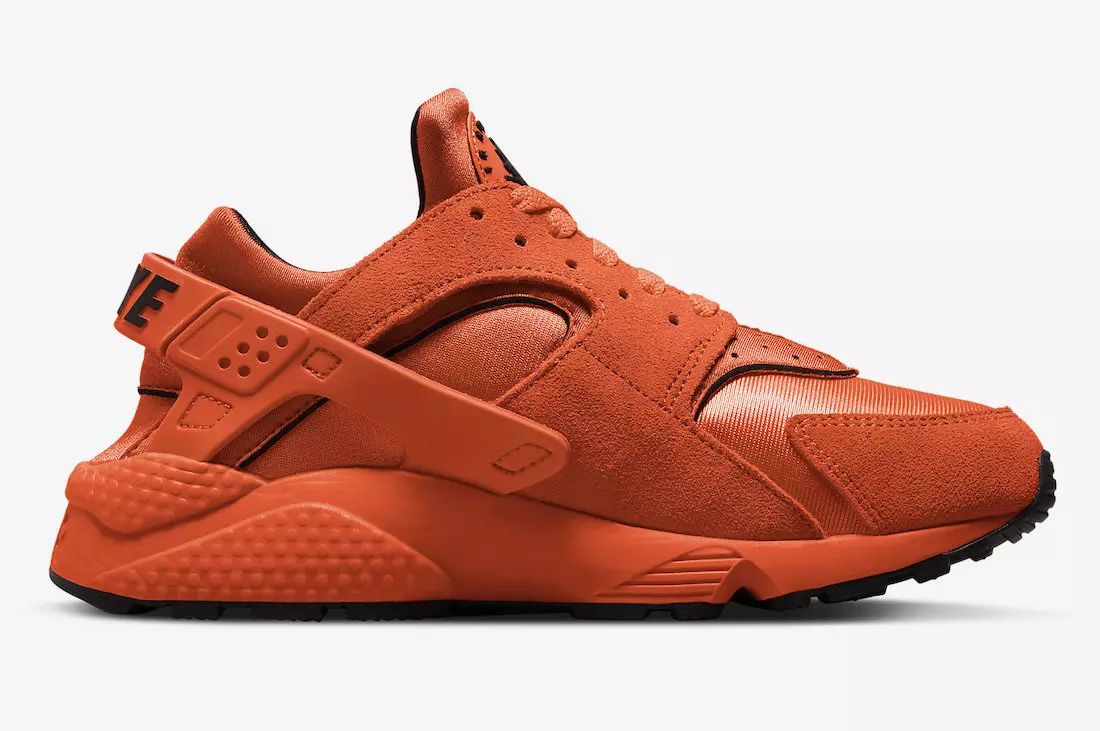 Nike Air Huarache Orange Black DQ8589-800 Data lansării